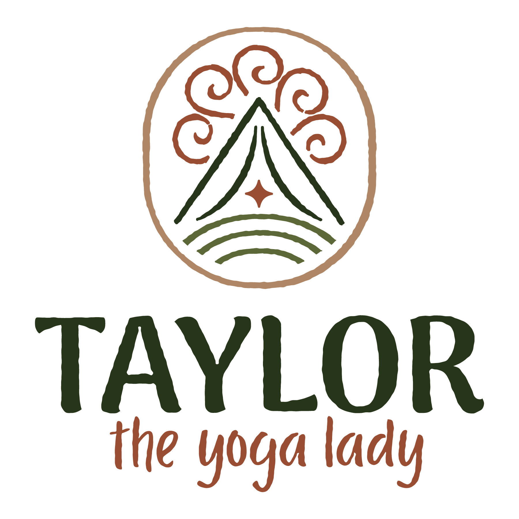 Taylor the Yoga Lady Logo